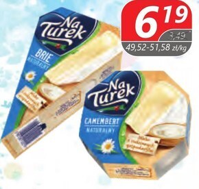 Społem Naturek ser pleśniowy camembert naturalny 120 g oferta