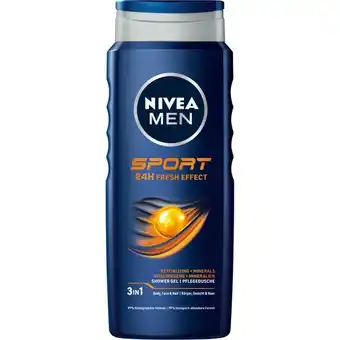 Biedronka Nivea men sport 24h fresh effect żel pod prysznic dla mężczyzn 500 ml oferta