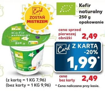 Kaufland Kefir naturalny 250 g opakowanie oferta