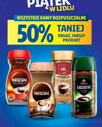 Lidl WSZYSTKIE KAWY ROZPUSZCZALNE oferta