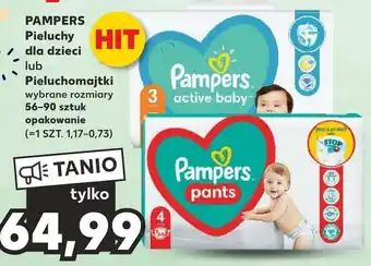 Kaufland PAMPERS Pieluchy dla dzieci lub pieluchomajtki 56-90 szt. oferta