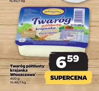 Netto Twaróg półtłusty krajanka włoszczowa oferta