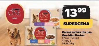 Netto Karma mokra dla psa one mini purina oferta