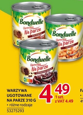 Selgros Warzywa konserwowe bonduelle oferta