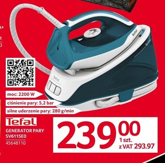 Selgros Generator pary tefal oferta