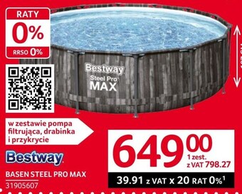 Selgros Basen bestway oferta