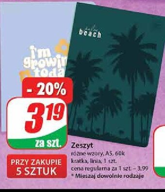 Dino Zeszyt a5/60 k oferta
