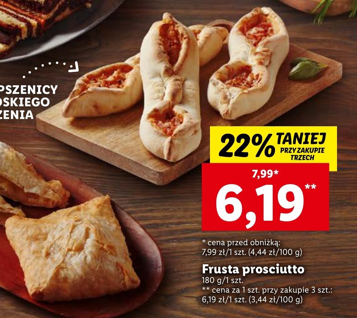 Promocja Frusta prosciutto 180 g w Lidl