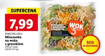 Lidl RYNECZEK LIDLA Mieszanka na woka z groszkiem 300g oferta