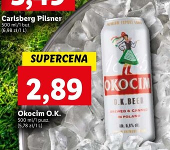 Lidl Okocim O.K. 500 ml oferta