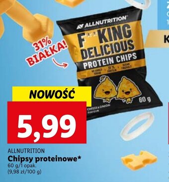 Lidl ALLNUTRITION Chipsy proteinowe 60g oferta