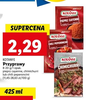 Lidl KOTANYI Przyprawy 8-20g oferta