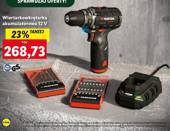 Lidl Wiertarkowkrętarka akumulatorowa 12 V oferta