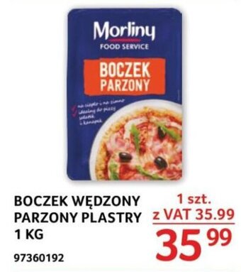 Selgros BOCZEK WĘDZONY PARZONY PLASTRY 1 KG oferta