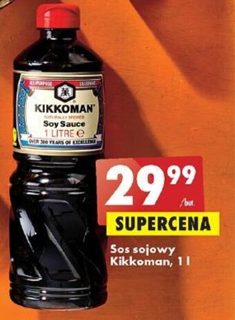 Biedronka Sos sojowy Kikkoman, 1 l oferta