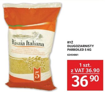 Selgros RYŻ DŁUGOZIARNISTY PARBOILED 5 KG oferta