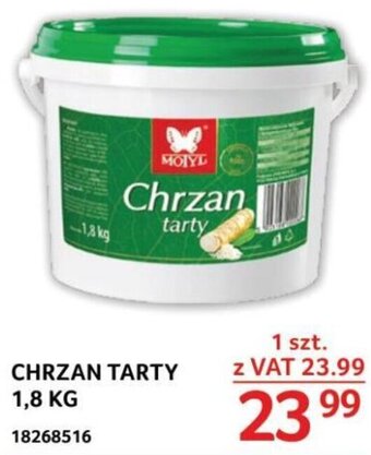 Selgros CHRZAN TARTY 1,8 KG oferta