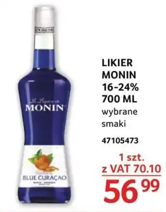 Selgros LIKIER MONIN 16-24% 700ML oferta