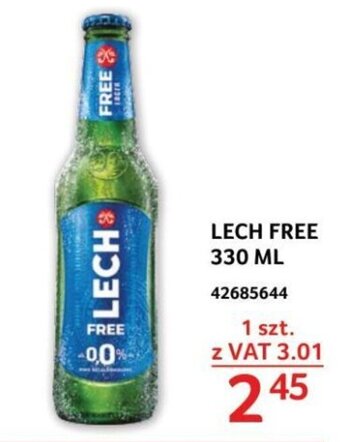 Selgros LECH FREE 330 ML oferta
