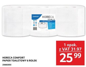 Selgros HORECA COMFORT PAPIER TOALETOWY 6 ROLEK oferta