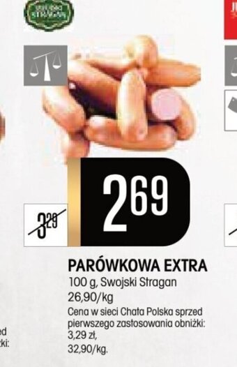 Chata Polska PARÓWKOWA EXTRA 100 g, Swojski Stragan oferta