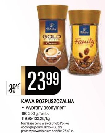 Chata Polska KAWA ROZPUSZCZALNA 180-200 g, Tchibo oferta