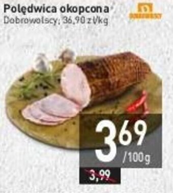 Stokrotka Polędwica okopcona Dobrowolscy 100g oferta