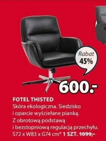 JYSK FOTEL THISTED 1 SZT. oferta