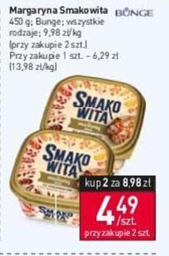 Stokrotka Margaryna Smakowita BONGE 450 g oferta