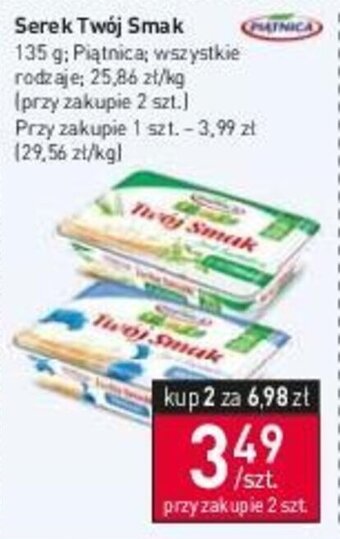 Stokrotka Serek Twój Smak 135g oferta