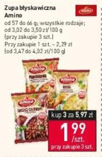 Stokrotka Zupa błyskawiczna Amino 57-66g oferta