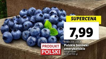 Lidl Borówki oferta
