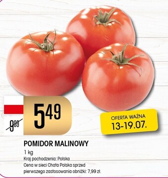 Chata Polska Pomidory oferta