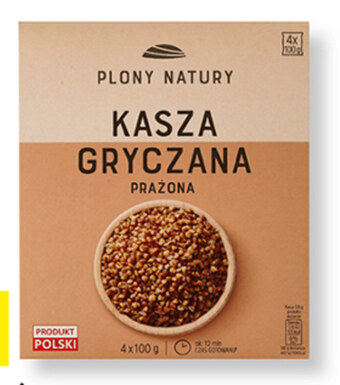 Biedronka Kasza gryczana plony natury oferta