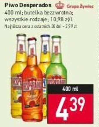 Stokrotka Piwo Desperados 400 ml oferta