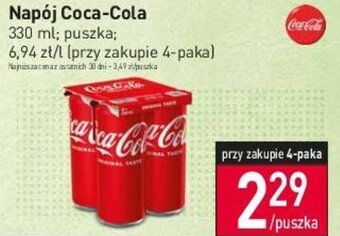 Napój Coca-Cola 330ml