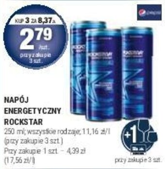 Stokrotka NAPÓJ ENERGETYCZNY ROCKSTAR 250ml oferta