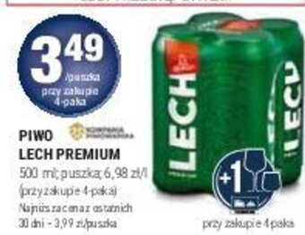 Stokrotka PIWO LECH PREMIUM 500ml oferta