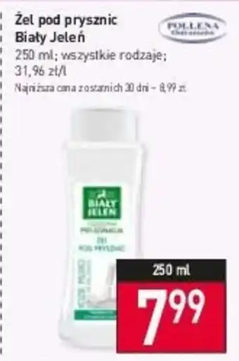 Stokrotka Żel pod prysznic Biały Jeleń 250ml oferta