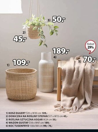 JYSK KOC TUSENFRYD 130x180 cm oferta