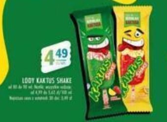 Stokrotka Lody Kaktus Shake oferta