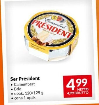 Makro Ser Président 120/125g oferta