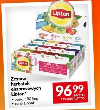 Makro Zestaw herbatek ekspresowych Lipton oferta