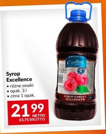 Makro Syrop Excellence 3l oferta