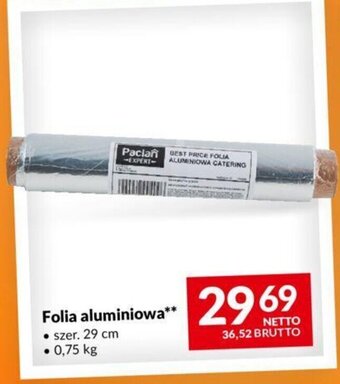 Makro Folia aluminiowa oferta