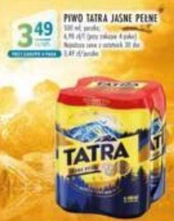 Stokrotka PIWO TATRA JASNE PEŁNE oferta