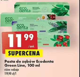 Biedronka Pasta do zębów przeciw kamieniowi nazębnemu z ekstrtaktem z żurawiny oferta