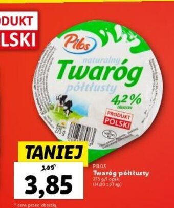 Lidl Twaróg półtłusty 275 g oferta