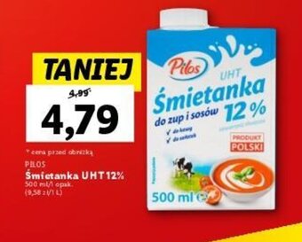 Lidl Śmietanka UHT 12% 500 ml oferta