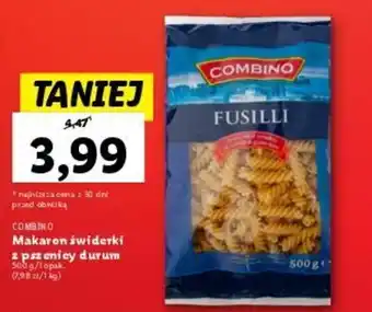 Lidl Makaron świderki z pszenicy durum 500 g oferta